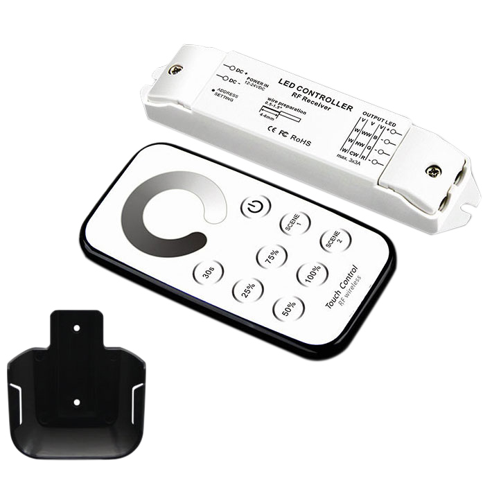 DC12V-DC24V Mini Constant Voltage Dimmer T1+R3 DC12V-DC24V Mini Constant Voltage Dimmer T1+R3